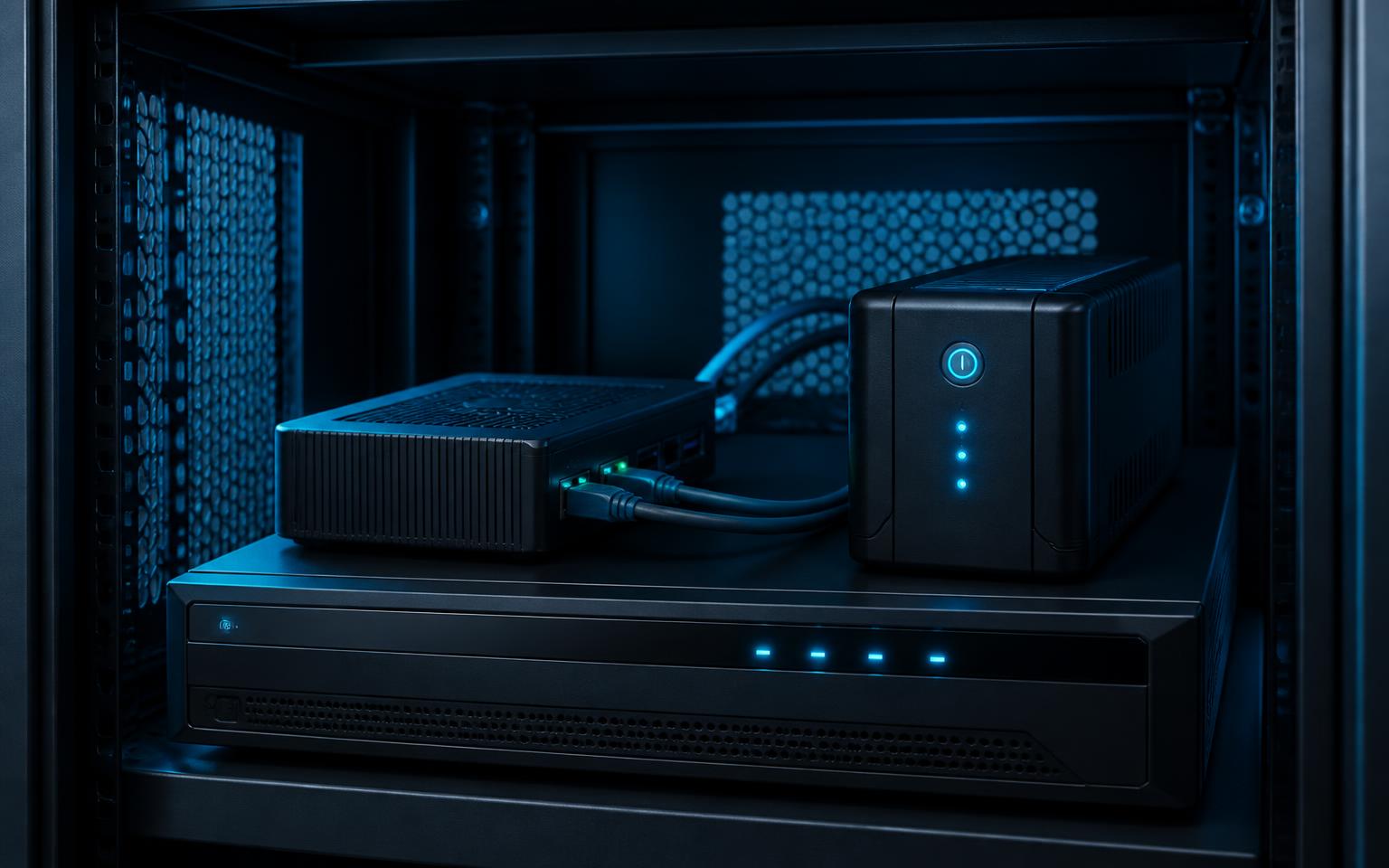 NVR, Raspberry Pi וגיבוי UPS